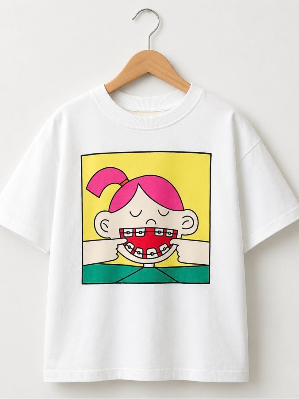Zara brace face shirt